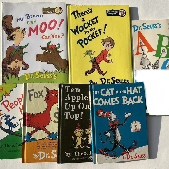 Other - Bundle of 7 Eric Carle Kids Books - Vintage Hardcover Dr Seuss Collectors Editio
